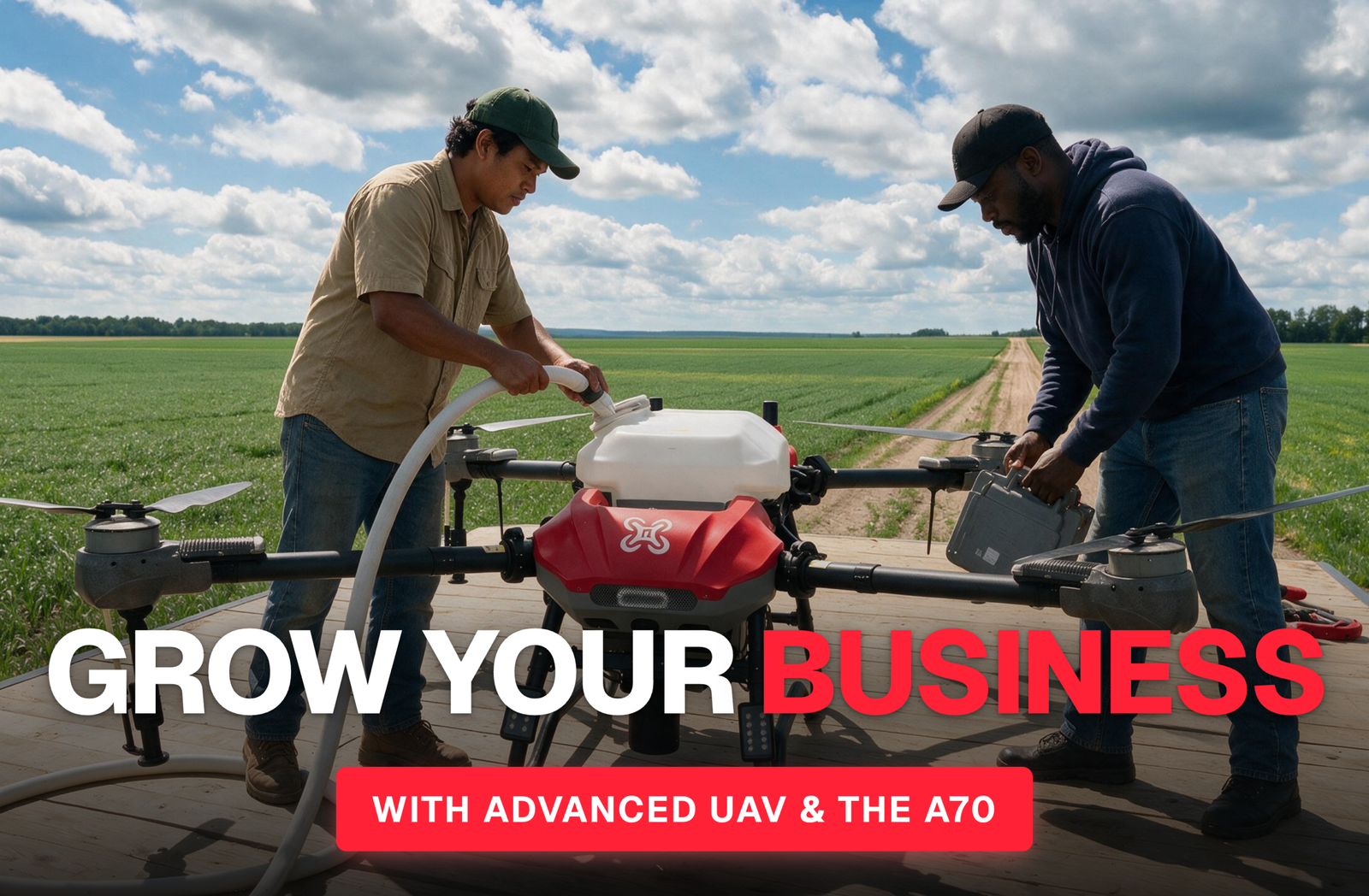 Advanced UAV Partnership Network - Grow Your Business with the A70